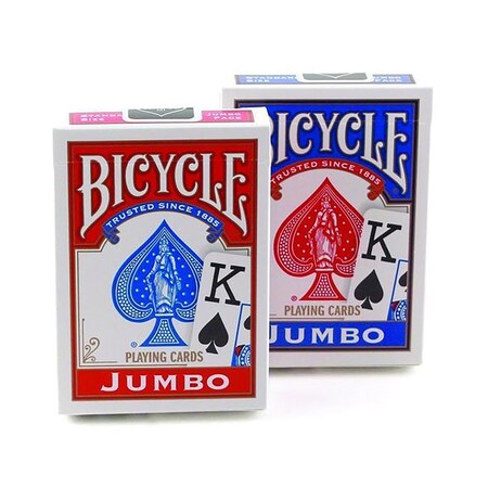 Bicycle/Hoyle CRD GAME JUMBO INDEX 1PK JKR1004560